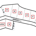 ニュータウンつづの杜　区画図